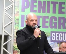 Piana inaugura unidade prisional com 392 vagas no complexo penitenciário de Piraquara
