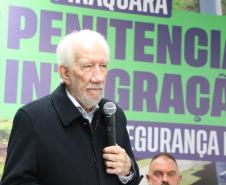 Piana inaugura unidade prisional com 392 vagas no complexo penitenciário de Piraquara