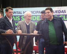 Governo inaugura obras e anuncia novos investimentos para Quedas do Iguaçu