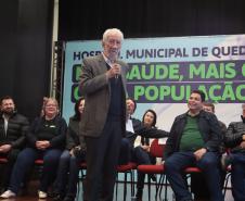 Governo inaugura obras e anuncia novos investimentos para Quedas do Iguaçu