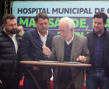 Governo inaugura obras e anuncia novos investimentos para Quedas do Iguaçu