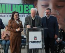 Sanepar investe R$ 680 milhões em obras de água e esgoto em dezenas de municípios
