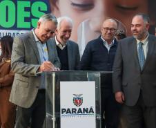 Sanepar investe R$ 680 milhões em obras de água e esgoto em dezenas de municípios