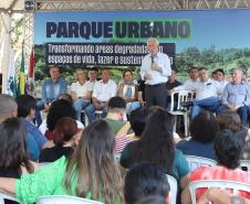 Governo entrega Parque Urbano Manduhy, maior área de lazer de Cianorte