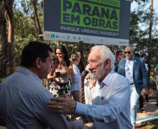 Governo entrega Parque Urbano Manduhy, maior área de lazer de Cianorte