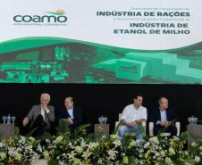Coamo inaugura fábrica de ração e inicia investimento de R$ 1,7 bilhão para produzir etanol