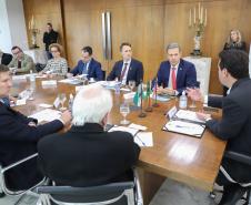 Governador Ratinho Junior apresenta potenciais do Paraná ao cônsul-geral dos EUA