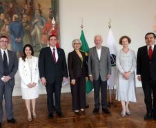Piana destaca ao embaixador do Paraguai ações do Paraná na infraestrutura e educação