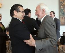 Piana destaca ao embaixador do Paraguai ações do Paraná na infraestrutura e educação