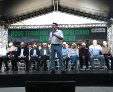 Ratinho Junior inaugura novo terminal metropolitano de São José dos Pinhais