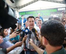 Ratinho Junior inaugura novo terminal metropolitano de São José dos Pinhais