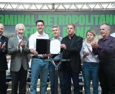 Ratinho Junior inaugura novo terminal metropolitano de São José dos Pinhais