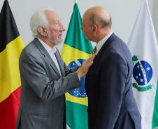 Piana destaca desenvolvimento sustentável do Paraná ao embaixador da Bélgica
