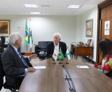 Missão do Paraná é tema de encontro entre vice-governador e embaixador do Chipre