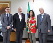 Missão do Paraná é tema de encontro entre vice-governador e embaixador do Chipre