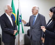 Missão do Paraná é tema de encontro entre vice-governador e embaixador do Chipre