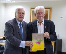 Missão do Paraná é tema de encontro entre vice-governador e embaixador do Chipre