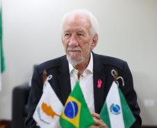 Missão do Paraná é tema de encontro entre vice-governador e embaixador do Chipre