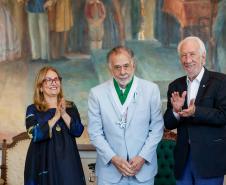 Com filme inspirado em Curitiba, Francis Ford Coppola é homenageado pelo Paraná