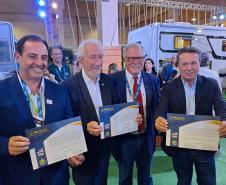 Darci Piana participa da Expo Motorhome, maior feira de campismo da América Latina