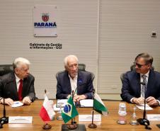Vice-governador apresenta potenciais econômicos do Paraná a comitiva da Polônia