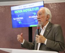 Primeiro voo da Azul direto do Paraguai desembarca lotado no Aeroporto Afonso Pena