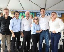Ratinho Junior inaugura segundo trecho da PRC-280, entre Palmas e Clevelândia