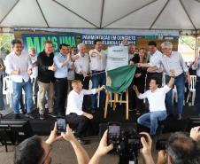 Ratinho Junior inaugura segundo trecho da PRC-280, entre Palmas e Clevelândia