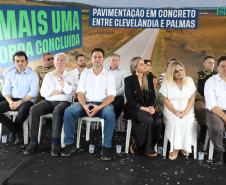 Ratinho Junior inaugura segundo trecho da PRC-280, entre Palmas e Clevelândia