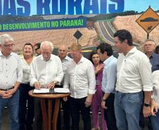 Estado firma convênio de R$ 3,4 milhões para pavimentação de estrada rural em Mariópolis