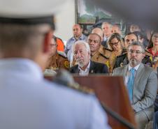 Na troca de comando da Capitania dos Portos, Piana reforça parceria do Estado e Marinha