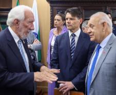 Piana enfatiza trabalho do TCE para a sociedade na posse do novo presidente