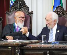 Piana enfatiza trabalho do TCE para a sociedade na posse do novo presidente