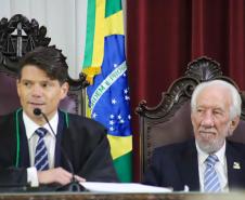 Piana enfatiza trabalho do TCE para a sociedade na posse do novo presidente