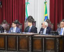 Piana enfatiza trabalho do TCE para a sociedade na posse do novo presidente