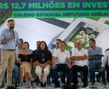 Investimento de R$ 12,7 milhões: Estado inaugura o Colégio Aníbal Khury em Guaratuba