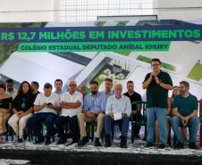 Investimento de R$ 12,7 milhões: Estado inaugura o Colégio Aníbal Khury em Guaratuba