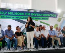 Investimento de R$ 12,7 milhões: Estado inaugura o Colégio Aníbal Khury em Guaratuba