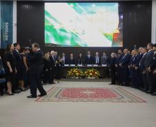 Governador participa da posse de Lidia Maejima, primeira mulher a presidir o TJPR