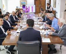Governador recebe presidente da Vivo e discute ampliação de conectividade no Paraná