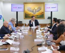 Governador recebe presidente da Vivo e discute ampliação de conectividade no Paraná