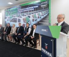Com investimento de R$ 9 milhões, Estado renova frota da Adapar com 70 veículos novos