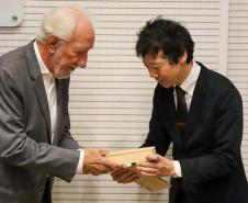 Piana recebe comitiva japonesa para debater participação do Paraná na Expo Osaka