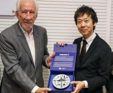 Piana recebe comitiva japonesa para debater participação do Paraná na Expo Osaka