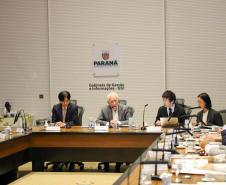 Piana recebe comitiva japonesa para debater participação do Paraná na Expo Osaka