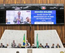 Assembleia Legislativa homenageia Porto de Paranaguá pelo aniversário de 90 anos