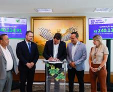 Asfalto Novo, Vida Nova: Ratinho Junior libera mais R$ 33,6 milhões para nove cidades