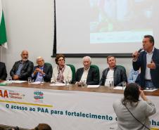 Piana participa de encontro sobre programas voltados à segurança alimentar do Paraná