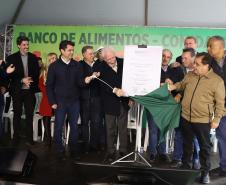 Estado moderniza Banco de Alimentos da Ceasa Cascavel e anuncia revitalização da unidade