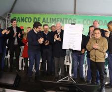 Estado moderniza Banco de Alimentos da Ceasa Cascavel e anuncia revitalização da unidade